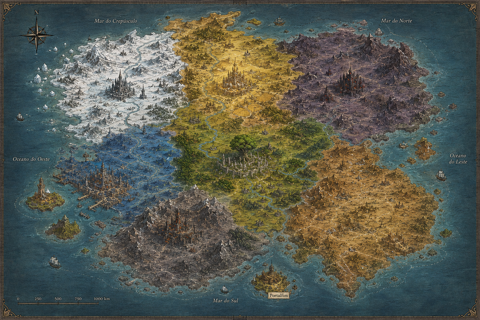 Mapa de Valdrenor